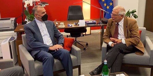 رایزنی مسئول سیاست خارجی اتحادیه اروپا با وزیر خارجه ایران/ امیرعبدالهیان: روند مذاکرات وین خوب، اما کند است