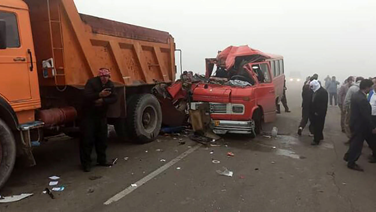 افزایش مصدومان حادثه واژگونی مینی&zwnj;بوس حامل دانش&zwnj;آموزان