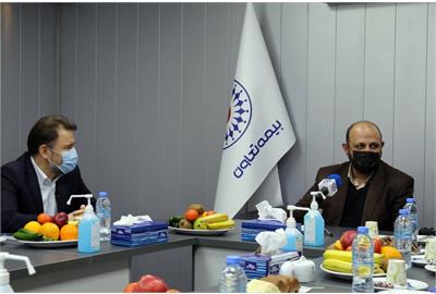 مسکنی در بازدید از شرکت بیمه تعاون: مردمی بودن، هویت تعاون است