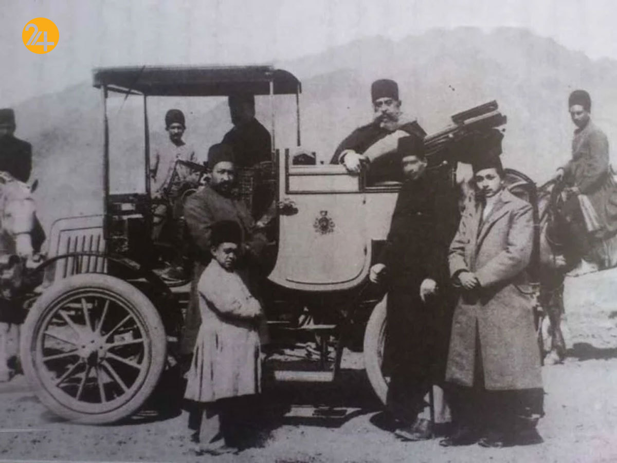 ورود اولین اتومبیل به ایران