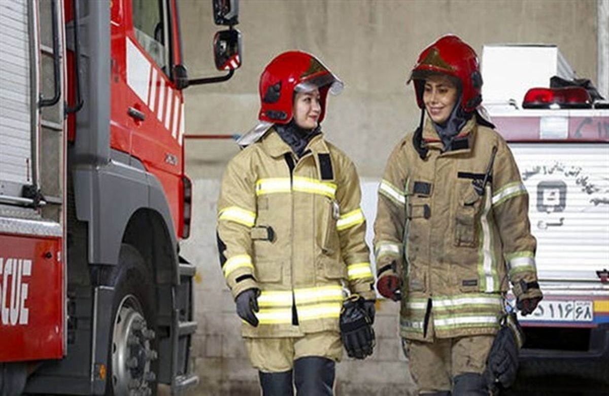 ۱۶ زن در تهران آتش‌نشان می‌شوند
