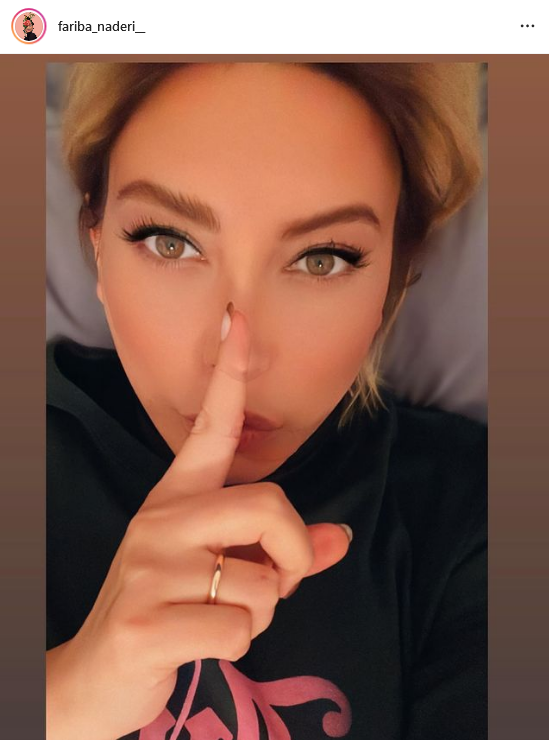 عکس بی حجاب فریبا نادری در تختخوابش! + عکس