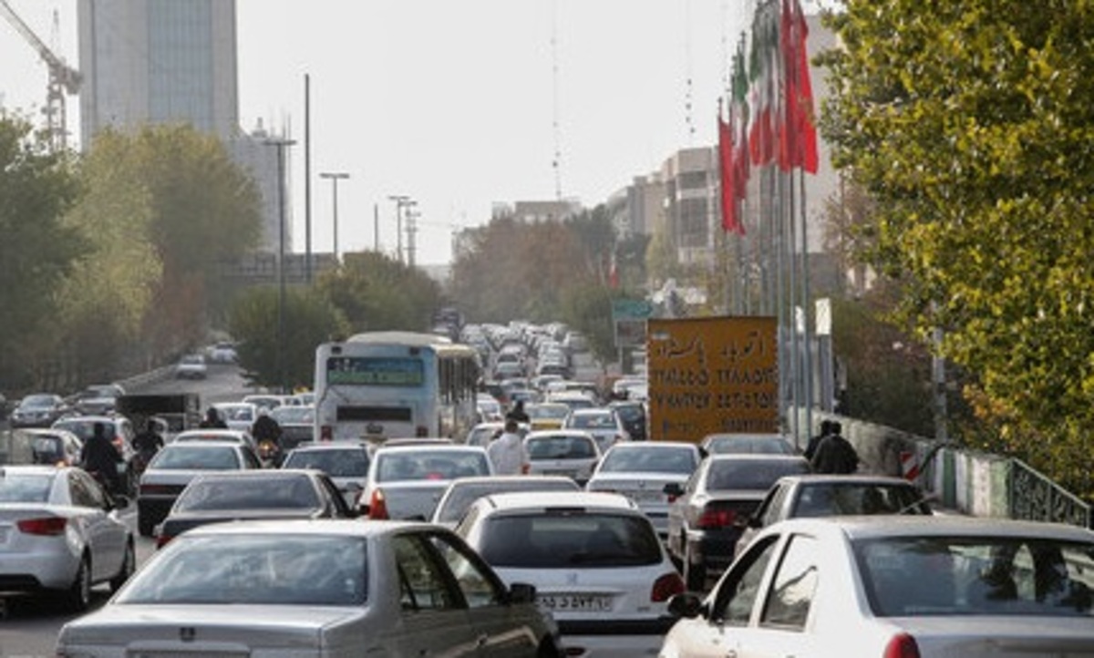 رکورد ترافیک تهران در سال ۱۴۰۰ شکسته شد
