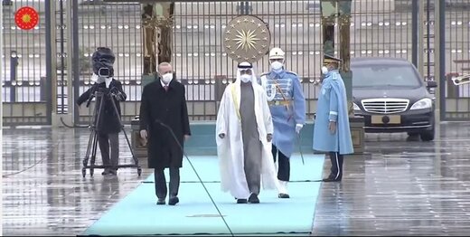 دیدار اردوغان و بن زاید