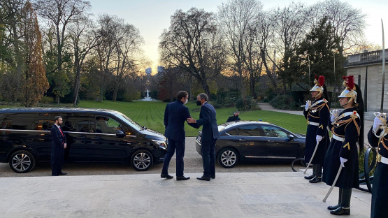 حمایت ماکرون از فعالیت‌های آژانس در ایران