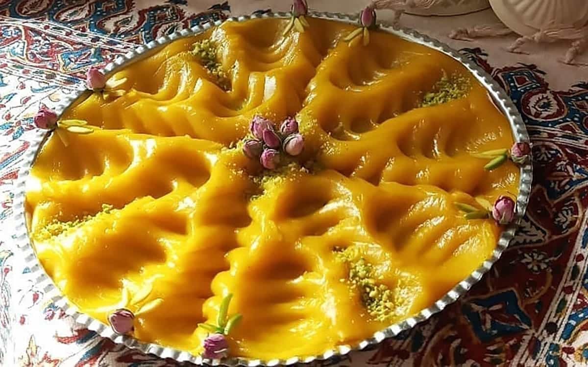 طرز تهیه حلوای شیر
