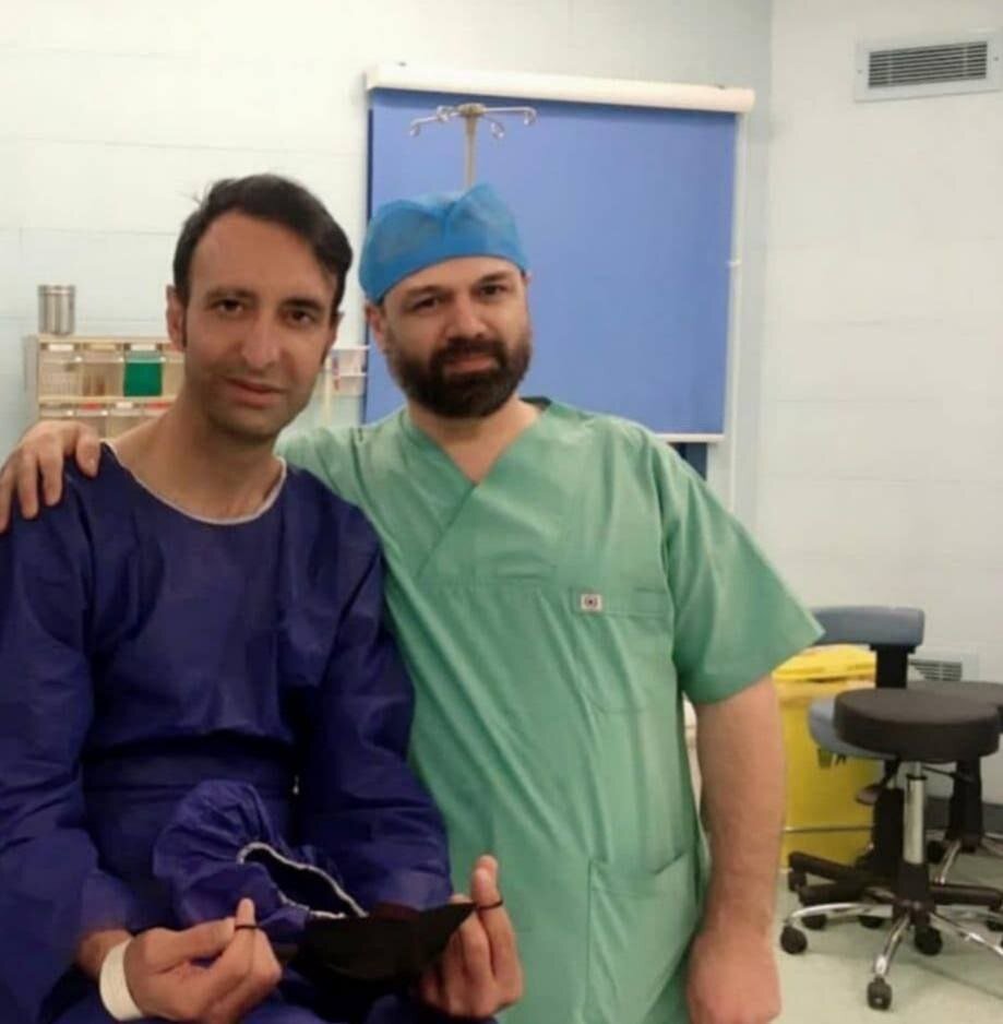 آقای گل استقلالیها زیر تیغ جراحی + عکس آقای گل استقلالیها زیر تیغ جراحی + عکس