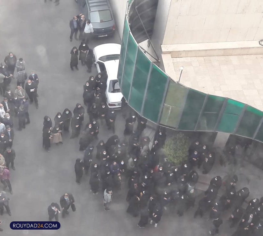 اعتراض کارکنان وزارت کار