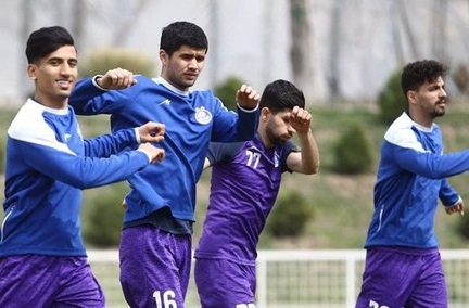 تمرین استقلال تهران