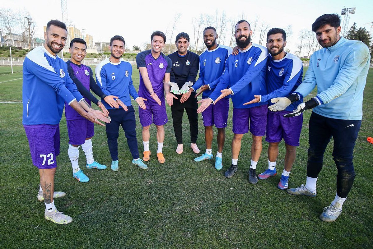 تمرین استقلال تهران