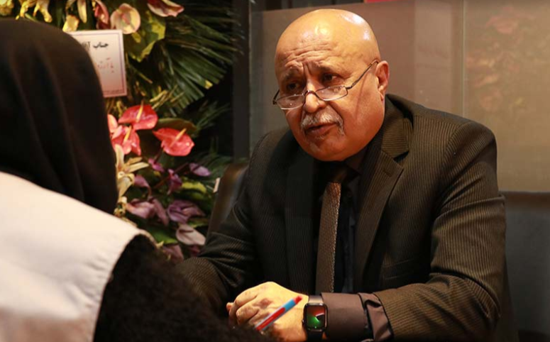 برای ادای احترام به صنف در نمایشگاه شرکت کردم