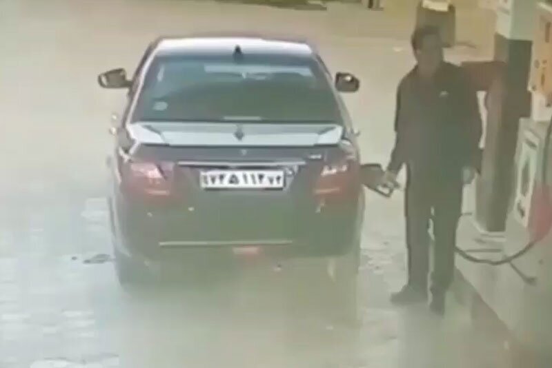 آتش سوزی دنا