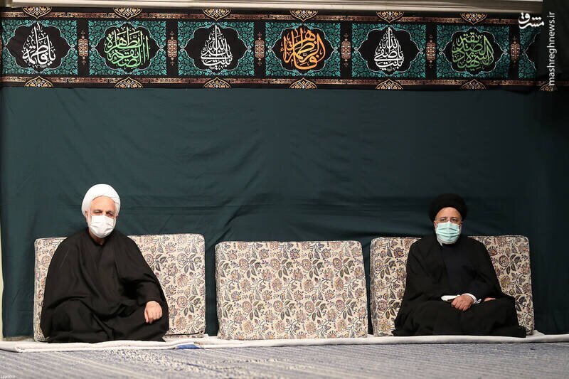 عکس رئیسی و محسنی اژه ای