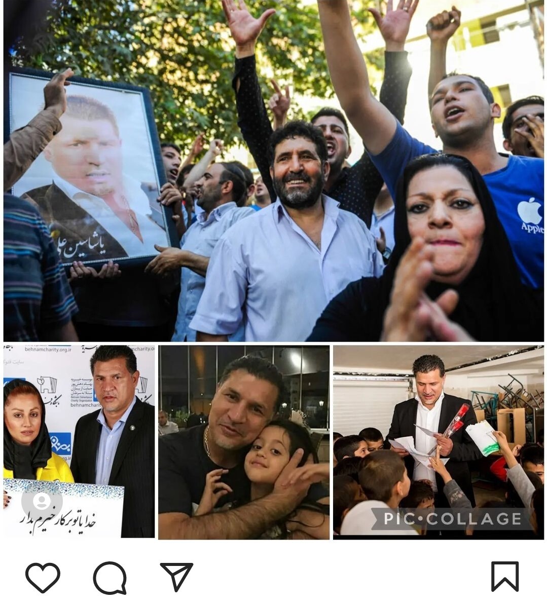 واکنش تند امیررضا خادم به بازگرداندن خانواده علی دایی +عکس