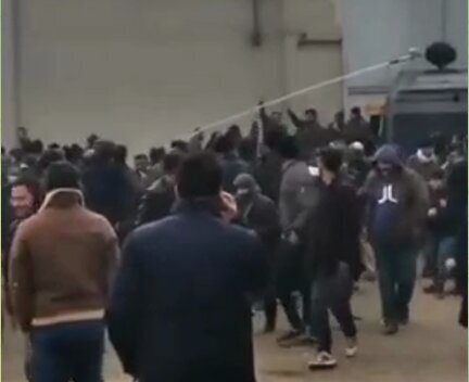 ماجرای استفاده پلیس از آب‌پاش در خوی چه بود؟