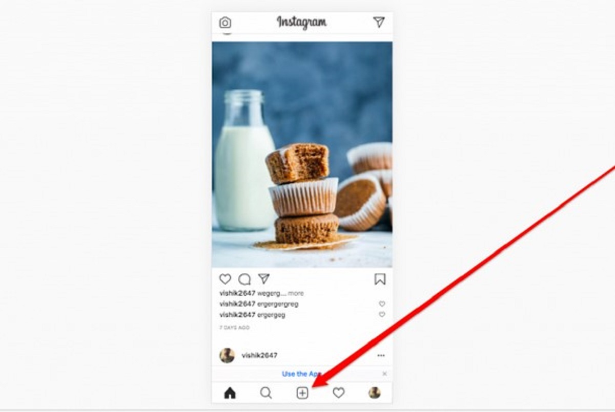 پست گذاشتن در اینستاگرام