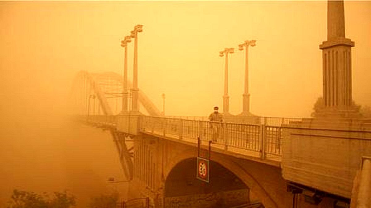 آلودگی هوا در خوزستان؛ اهواز هوا ندارد +فیلم