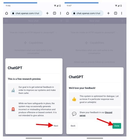 نحوه استفاده از ChatGPT در مرورگر