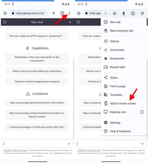 نحوه استفاده از ChatGPT در اندروید و iOS