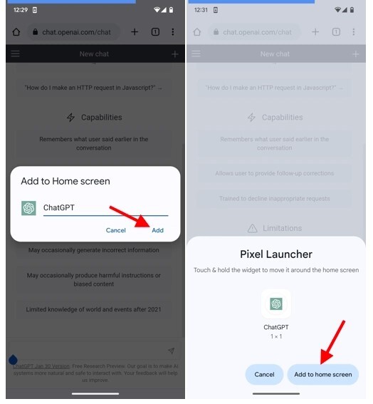 نحوه استفاده از ChatGPT در اندروید و iOS
