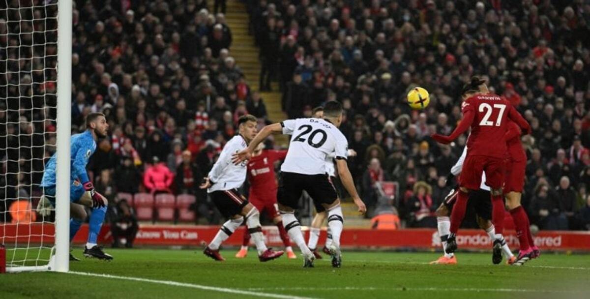 برد لیورپول برابر منچستریونایتد