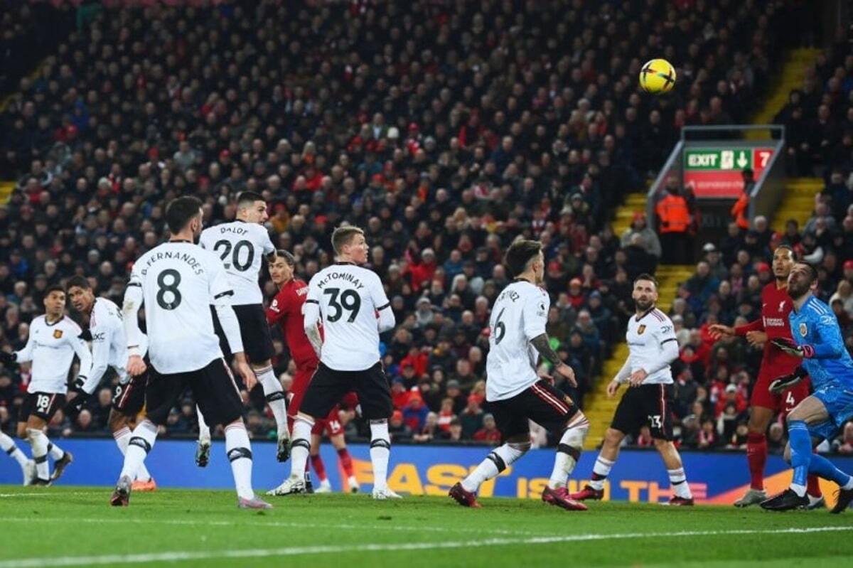 برد لیورپول برابر منچستریونایتد