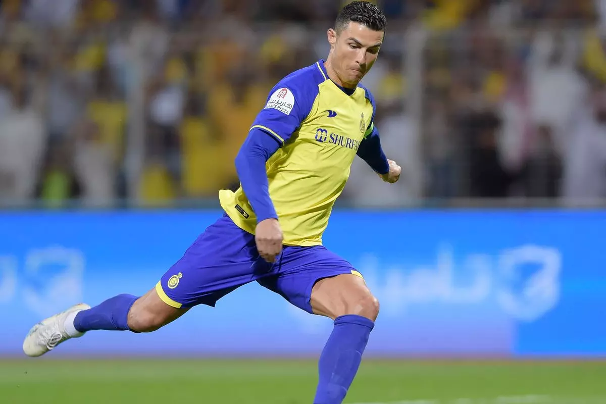 عصبانیت عجیب کریستیانو رونالدو در عربستان +فیلم