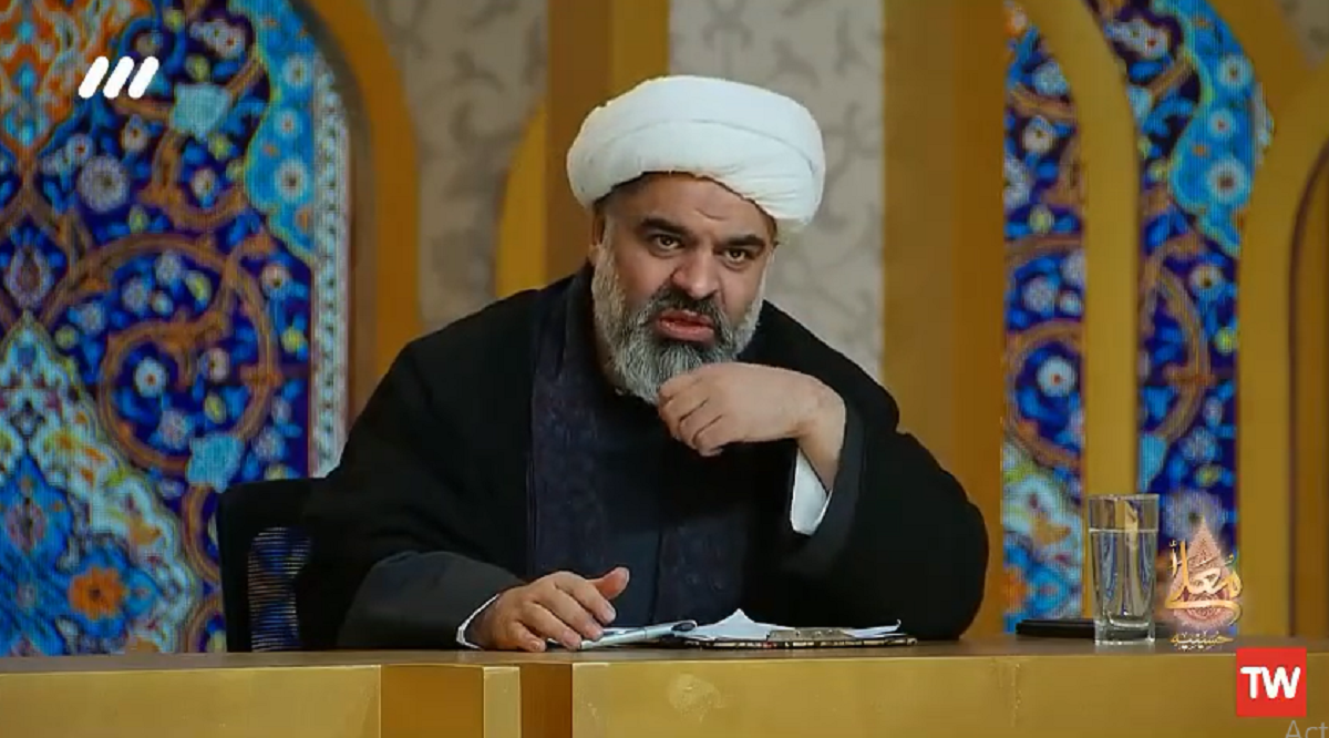 یک روحانی در صداوسیما: علاج افسردگی‌ها گریه برای امام حسین است +فیلم