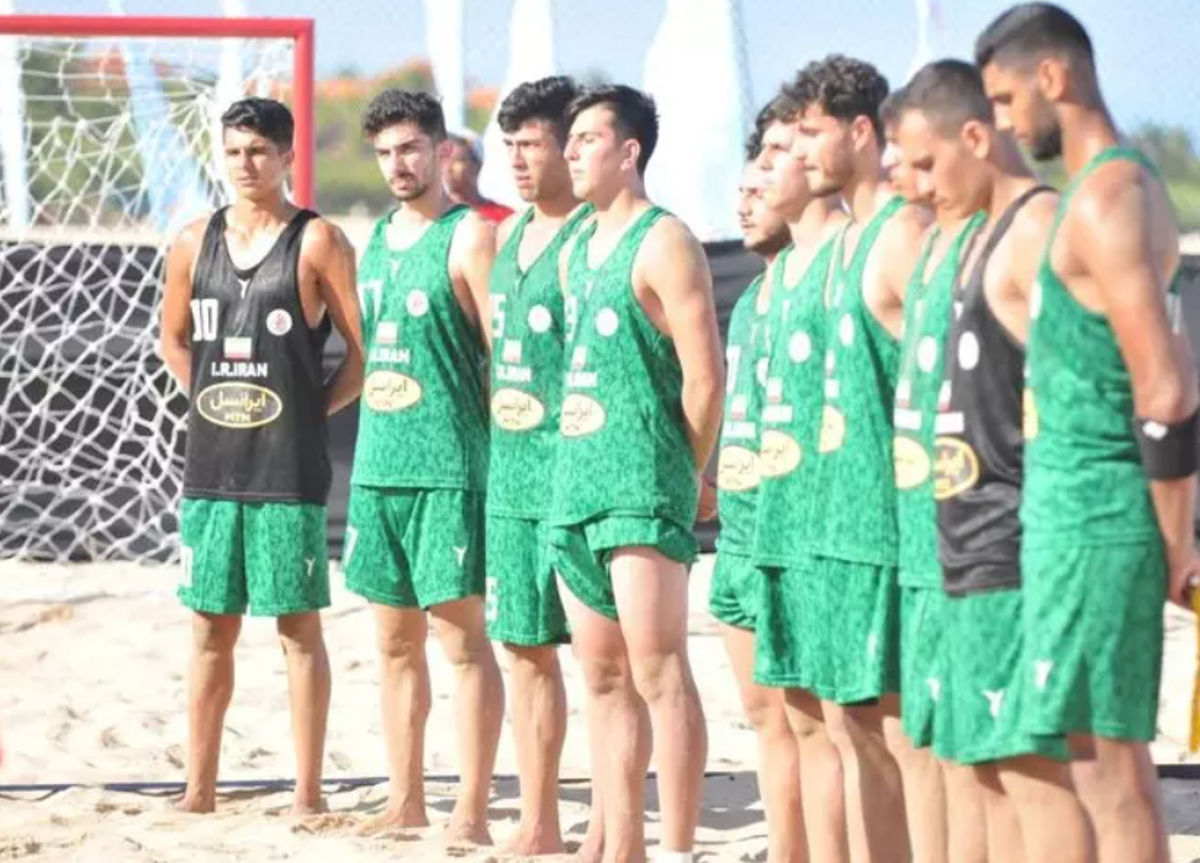 هندبال ساحلی ایران سوم آسیا شد
