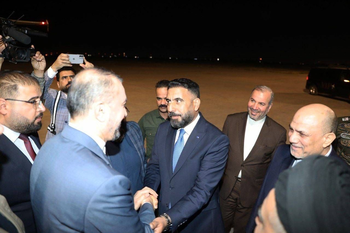 امیر عبداللهیان در نجف + عکس