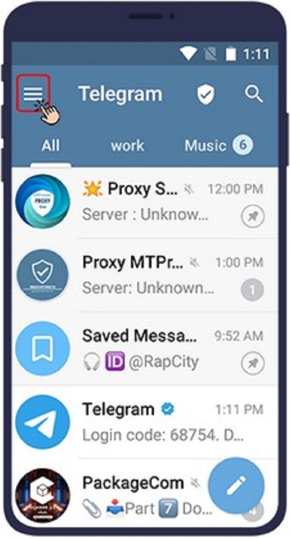 چگونه روی یک دستگاه، چند اکانت تلگرام داشته باشیم؟