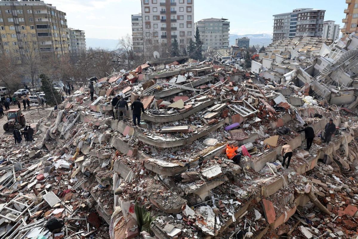 ویدئویی عجیب از زلزله ویران‌کننده ترکیه