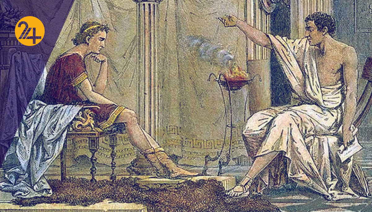 اسکندر مقدونی ارسطو