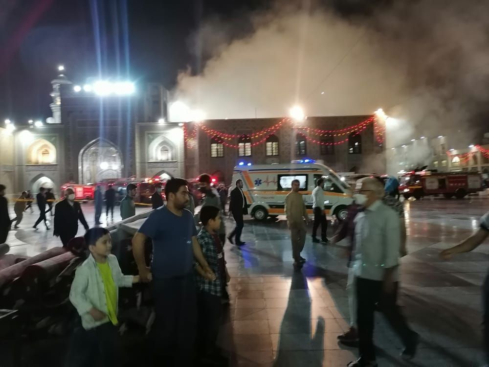 ماجرای آتش‌سوزی در حرم رضوی