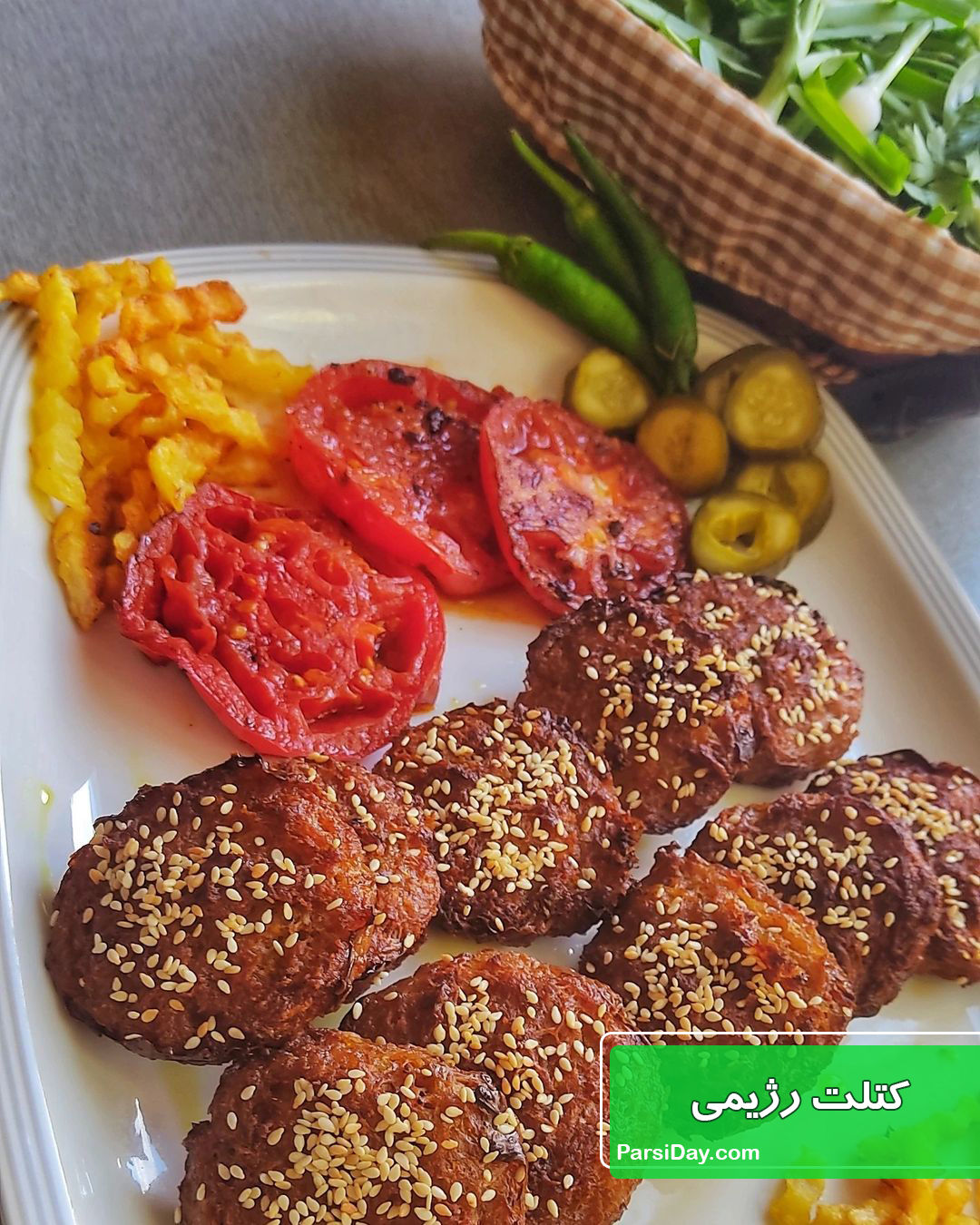 طرز تهیه کتلت رژیمی