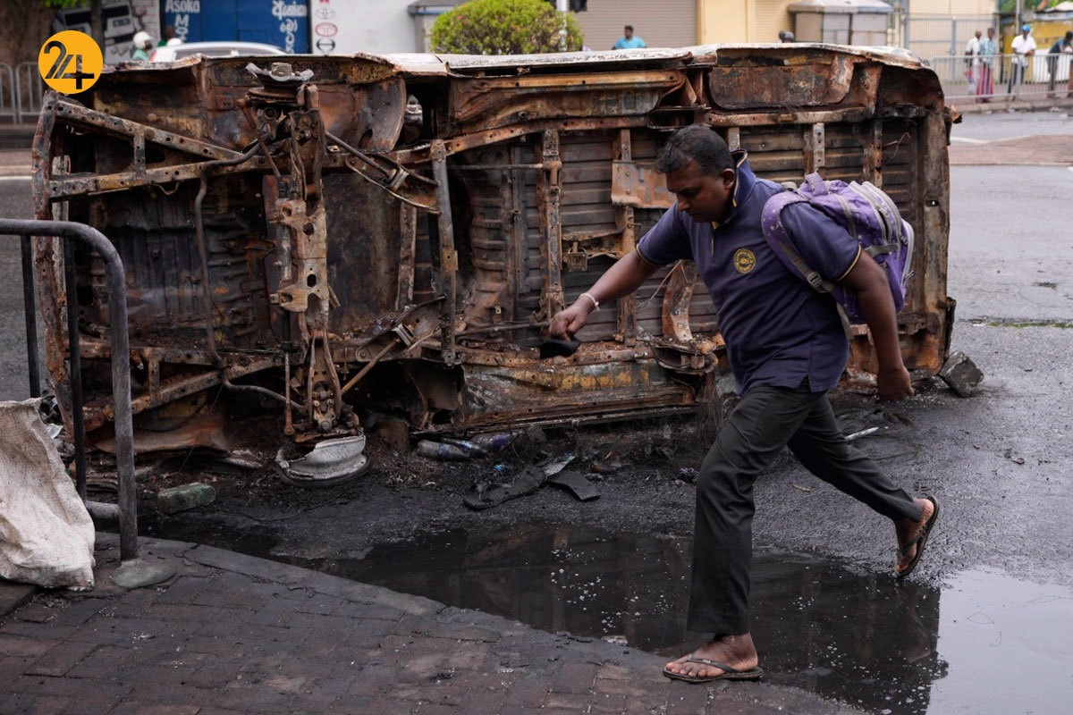 اعتراضات علیه وضعیت بد اقتصادی در سریلانکا