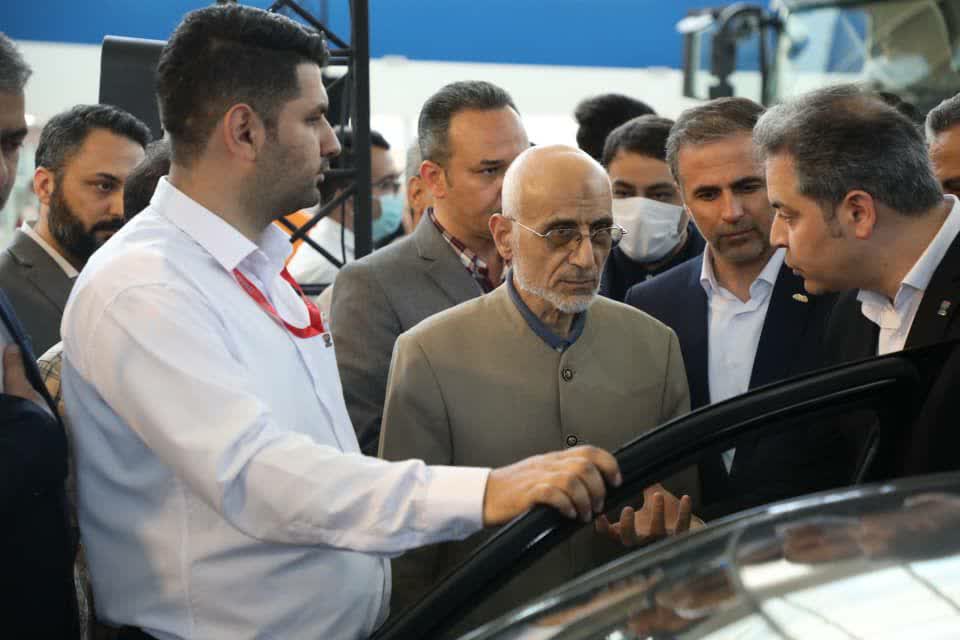 غرفه ایران خودرو در نمایشگاه شهر آفتاب