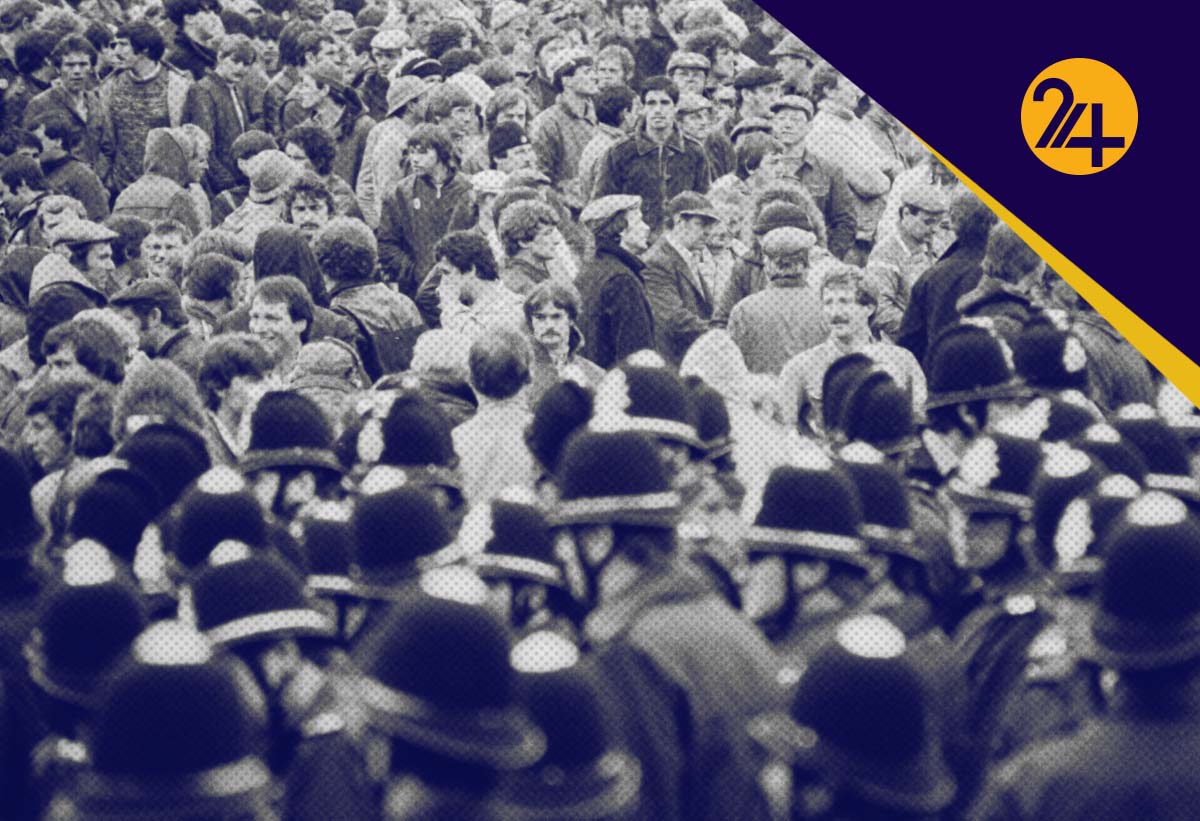 سرکوب اعتراضات بریتانیا سرکوب اعتراضات بریتانیا