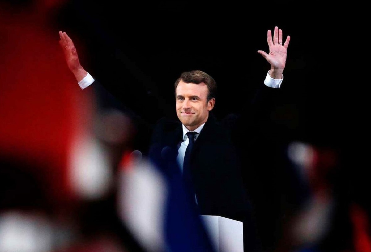 اولین سخنان امانوئل مکرون پس از پیروزی در انتخابات
