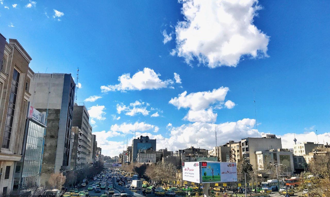کاهش بارش و افزایش دما در تهران