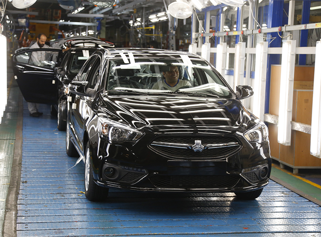 ثبت رکورد تولید روزانه و هفتگی در سایپا ثبت رکورد تولید روزانه و هفتگی در سایپا