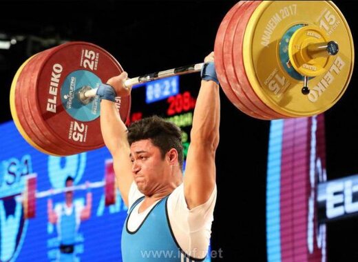 ملی پوش وزنه بردار