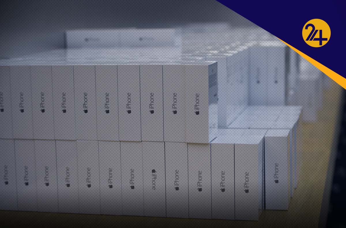 واردات گوشی آیفون