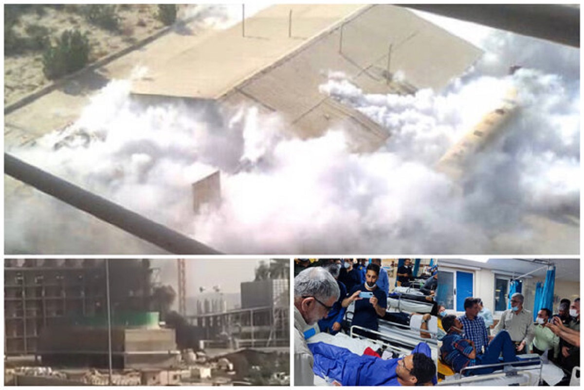 انفجار در کارخانه کربنات سدیم فیروزآباد