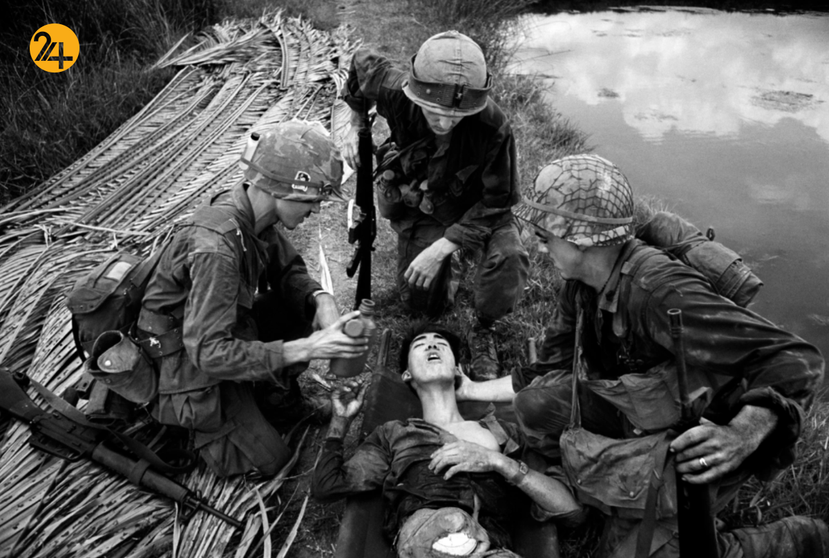 سربازان آمریکایی در جنگ ویتنام