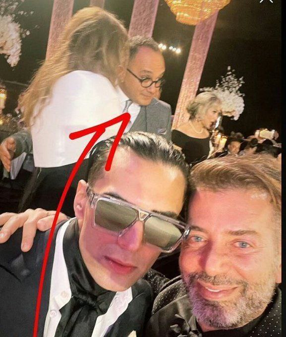 احسان کرمی و برزو ارجمند در عروسی ساسی مانکن + عکس