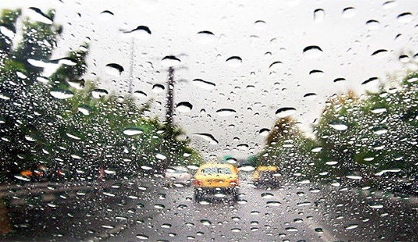 بارش‌های پراکنده در ۴ استان از امروز