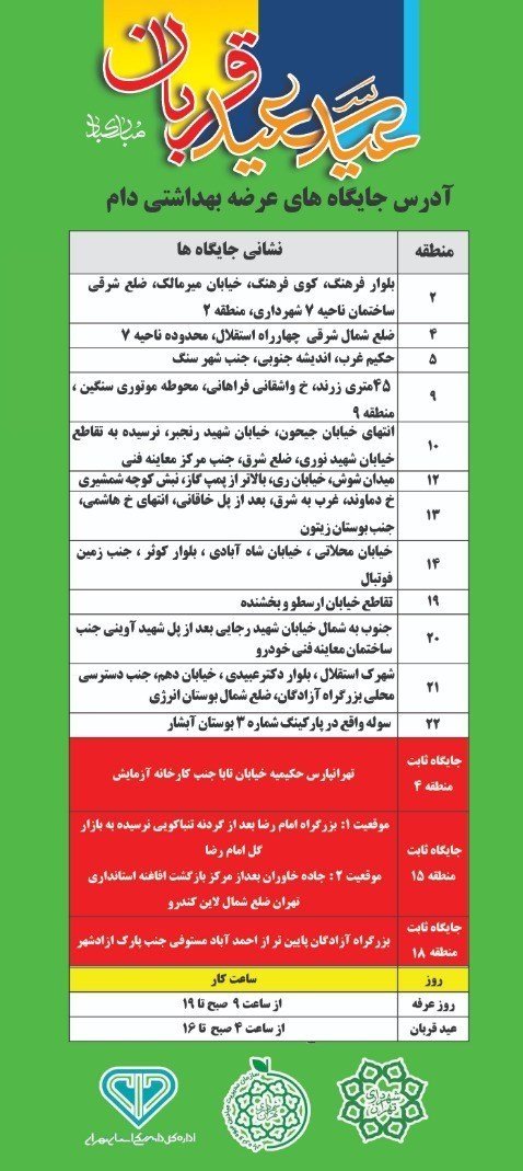 قیمت دام زنده برای عید قربان ۱۴۰۱