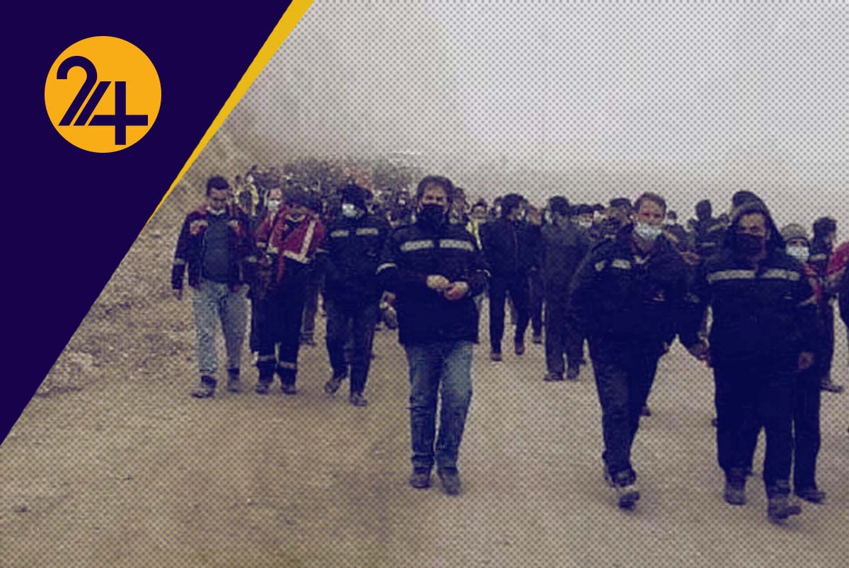 اعتراض کارگران معدن مس سونگون