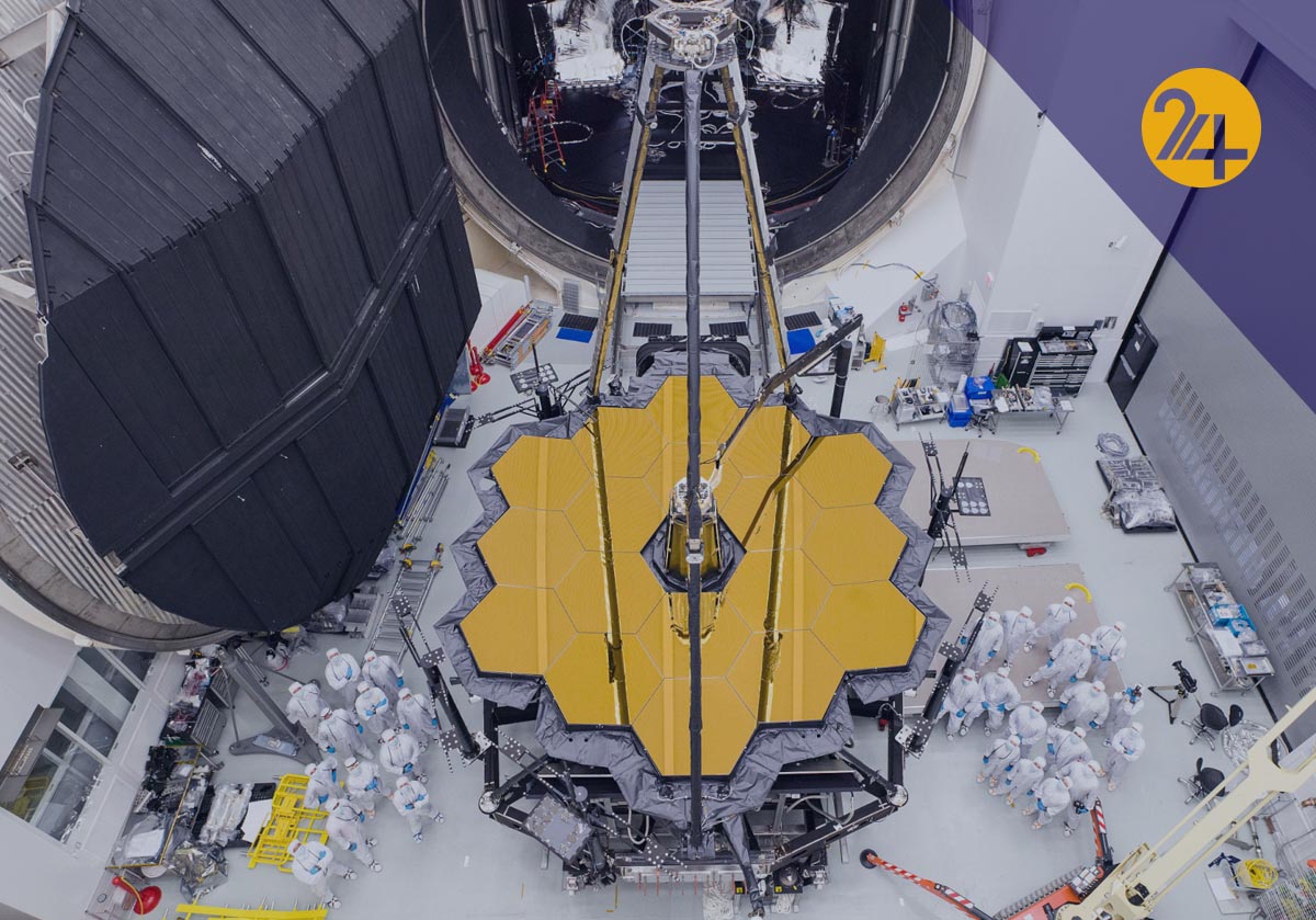 قدرت زوم تلسکوپ جیمز وب